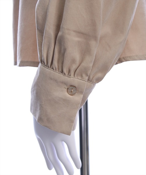 clear（クリア）の「ピーチリボンタックシャツ[大人 カジュアル フェミニン ガーリー]≪AW新作≫（シャツ/ブラウス・レディース・ブラウン/ベージュ/キャメル・F）」の15枚目の写真