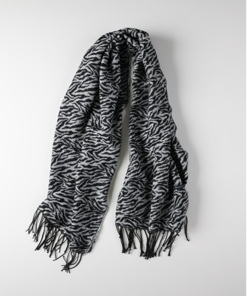 ストール・ショール Right HONEYSUCKLE ROSE】アニマル柄 大判ストール (レオパード / ゼブラ