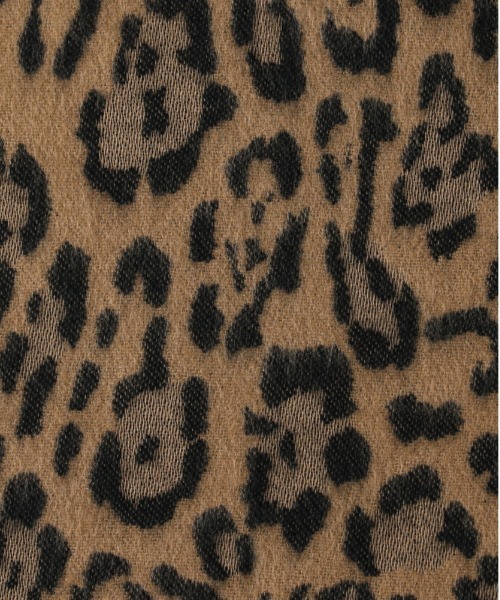 Right-on（ライトオン）の「【HONEYSUCKLE ROSE】アニマル柄 大判ストール (レオパード / ゼブラ / 防寒 / ギフト)（ストール/ショール・レディース・ブラック/ベージュ・ONE SIZE）」の8枚目の写真
