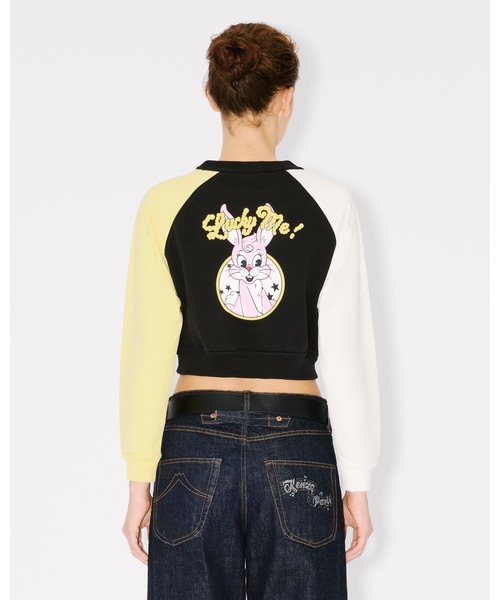KENZO(ケンゾー)の「'KENZO Cartoon' コットン クロップド スウェット(スウェット・レディース・ブラック系その他5・MEDIUM/SMALL/X-SMALL)」の3枚目の写真