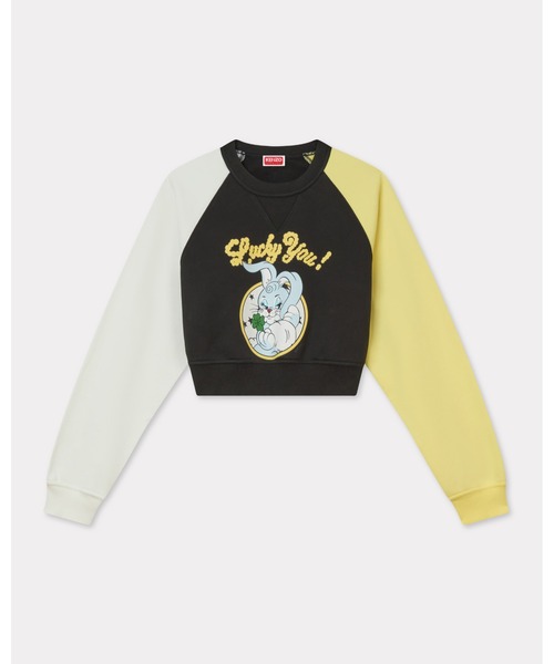 KENZO(ケンゾー)の「'KENZO Cartoon' コットン クロップド スウェット(スウェット・レディース・ブラック系その他5・MEDIUM/SMALL/X-SMALL)」の6枚目の写真