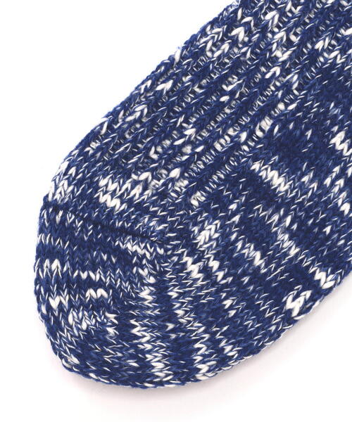 ROSTER SOX（ロスターソックス）の「ROSTER SOX/ロスターソックス　BIG SLUB 60 RIB SOCKS メンズ レディース（ソックス/靴下・メンズ・ピンク/モスグリーン/イエロー/ブルー/ブラック・1/2）」の11枚目の写真