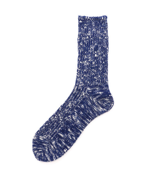 ROSTER SOX（ロスターソックス）の「ROSTER SOX/ロスターソックス　BIG SLUB 60 RIB SOCKS メンズ レディース（ソックス/靴下・メンズ・ピンク/モスグリーン/イエロー/ブルー/ブラック・1/2）」の4枚目の写真