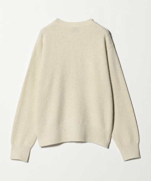 セール】フォックス ウール ラメ クルーネック ニット（ニット