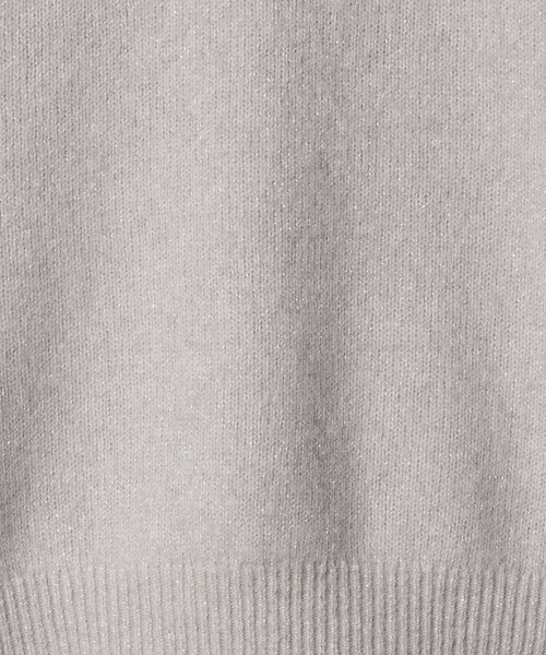 セール】フォックス ウール ラメ クルーネック ニット（ニット