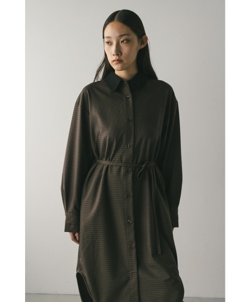 STYLEMIXER(スタイルミキサー)の「ミディシャツワンピース(シャツワンピース・レディース・ブラウン系その他/アイボリー・FREE)」の13枚目の写真