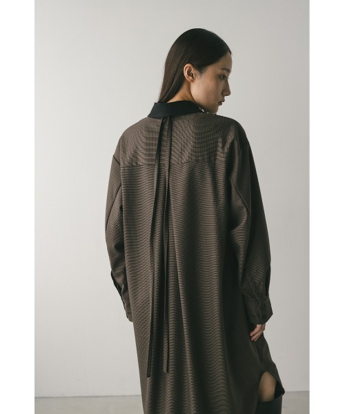 STYLEMIXER(スタイルミキサー)の「ミディシャツワンピース(シャツワンピース・レディース・ブラウン系その他/アイボリー・FREE)」の15枚目の写真