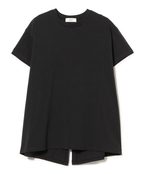 BEAMS HEART(ビームスハート)の「バック スリット プルオーバー(Tシャツ/カットソー・レディース・カーキ/ブラック/オフホワイト・FREE)」の15枚目の写真