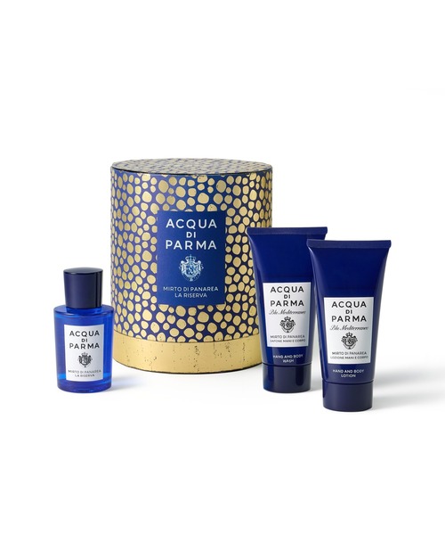 新品アクア　ディ　パルマ　ブルー　メディテラネオ　ミルト　ホリデー　ギフトセット ブルー メディテラネオ ミルト オーデパルファム ホリデー ギフト