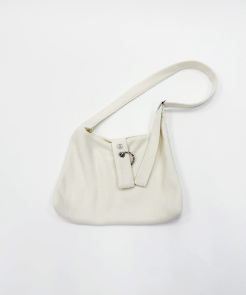 EDIT. FOR LULU（エディットフォールル）の「【DISCUS×LULU】cozy shoulder bag（クラッチバッグ・レディース・ホワイト系その他・FREE）」の2枚目の写真