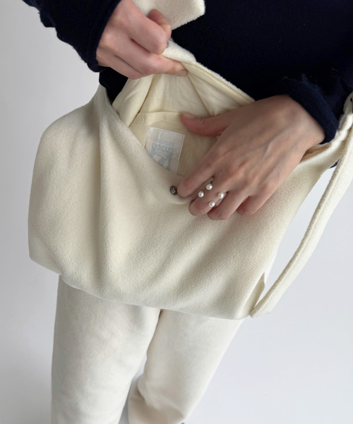 EDIT. FOR LULU（エディットフォールル）の「【DISCUS×LULU】cozy shoulder bag（クラッチバッグ・レディース・ホワイト系その他・FREE）」の6枚目の写真