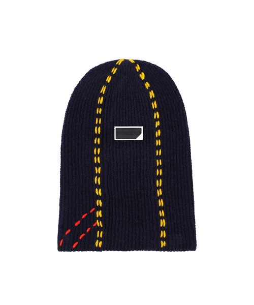 PHINGERIN(フィンガリン)の「【PHINGERIN/フィンガリン】PG1 BALACLAVA(ニットキャップ/ビーニー・メンズ・ベージュ/ネイビー/ワイン・FREE)」の5枚目の写真