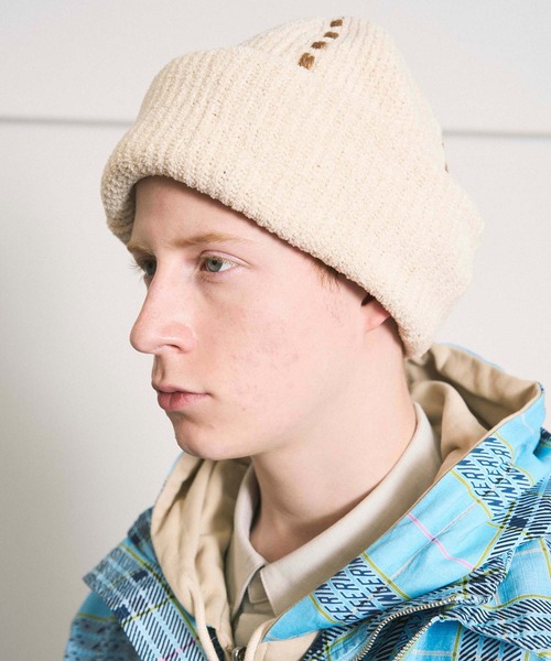 PHINGERIN(フィンガリン)の「【PHINGERIN/フィンガリン】PG1 BALACLAVA(ニットキャップ/ビーニー・メンズ・ベージュ/ネイビー/ワイン・FREE)」の10枚目の写真