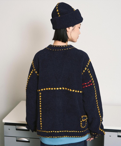 PHINGERIN(フィンガリン)の「【PHINGERIN/フィンガリン】PG1 BALACLAVA(ニットキャップ/ビーニー・メンズ・ベージュ/ネイビー/ワイン・FREE)」の11枚目の写真