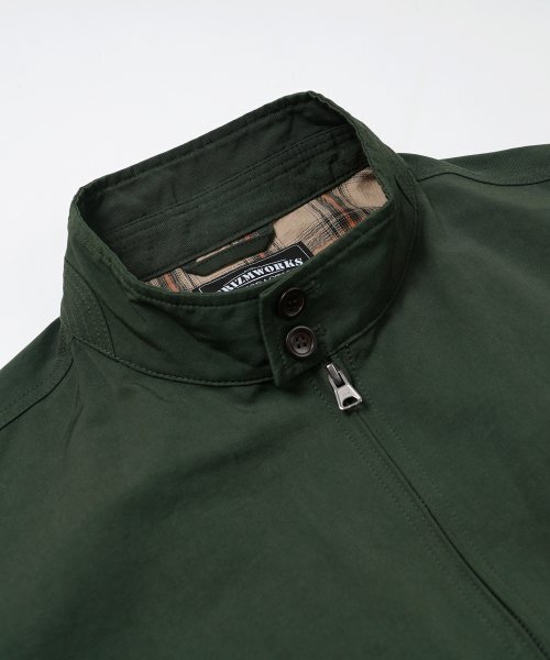 FRIZMWORKS(フリズムワークス)の「BUDDY HARRINGTON JACKET _ FOREST GREEN(ブルゾン・メンズ・その他・SMALL/MEDIUM/LARGE/X-LARGE)」の4枚目の写真
