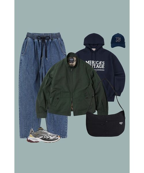 FRIZMWORKS(フリズムワークス)の「BUDDY HARRINGTON JACKET _ FOREST GREEN(ブルゾン・メンズ・その他・SMALL/MEDIUM/LARGE/X-LARGE)」の13枚目の写真