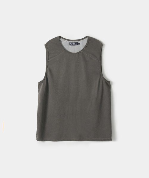 TRIP LE SENS(トリップ ル センス)の「ヴィンテージレグランスリーブレス_ブラウン(Tシャツ/カットソー・メンズ・その他・MEDIUM/LARGE)」の2枚目の写真
