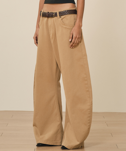 TAKEASY（テイクイージー）の「コットンカーブドJパンツ（ベージュ）（その他パンツ・メンズ・その他・MEDIUM/LARGE/X-LARGE/SMALL）」の3枚目の写真