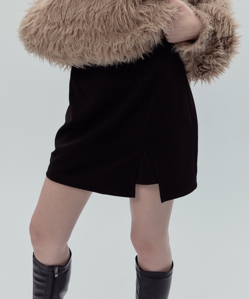 BLONDEY（ブロンディ）の「ミニスカートパンツ（スカート・レディース・ブラック/チャコールグレー・FREE）」の7枚目の写真