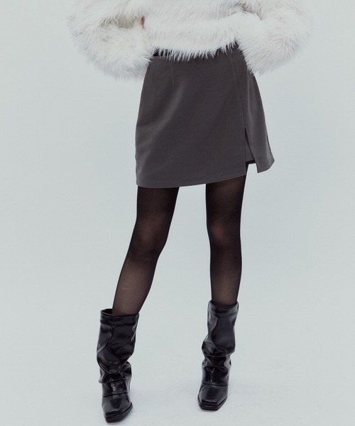BLONDEY（ブロンディ）の「ミニスカートパンツ（スカート・レディース・ブラック/チャコールグレー・FREE）」の15枚目の写真