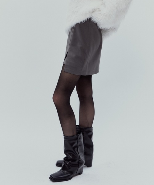 BLONDEY（ブロンディ）の「ミニスカートパンツ（スカート・レディース・ブラック/チャコールグレー・FREE）」の17枚目の写真