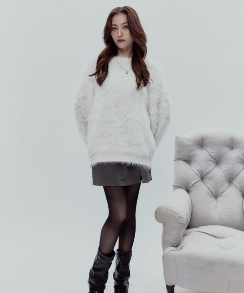 BLONDEY（ブロンディ）の「ミニスカートパンツ（スカート・レディース・ブラック/チャコールグレー・FREE）」の22枚目の写真