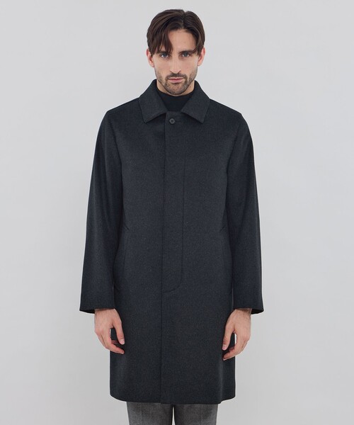 セール】【DUNFORD】ウールカシミヤビーバーステンカラーコート