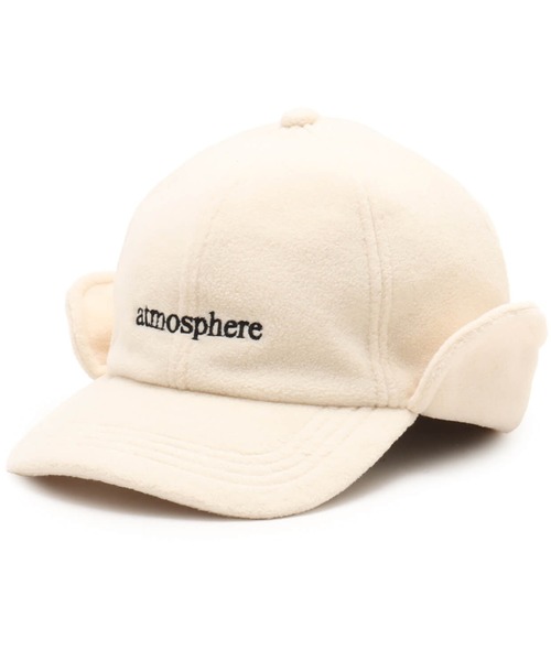 atmos(アトモス)の「atmos Fleece Cap / アトモス フリース キャップ(キャップ・メンズ・オフホワイト/ブラック/ブラウン・FREE)」の1枚目の写真
