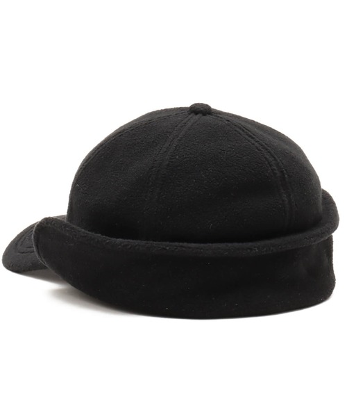 atmos(アトモス)の「atmos Fleece Cap / アトモス フリース キャップ(キャップ・メンズ・オフホワイト/ブラック/ブラウン・FREE)」の7枚目の写真