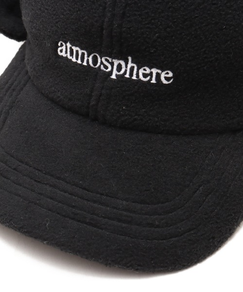 atmos(アトモス)の「atmos Fleece Cap / アトモス フリース キャップ(キャップ・メンズ・オフホワイト/ブラック/ブラウン・FREE)」の4枚目の写真