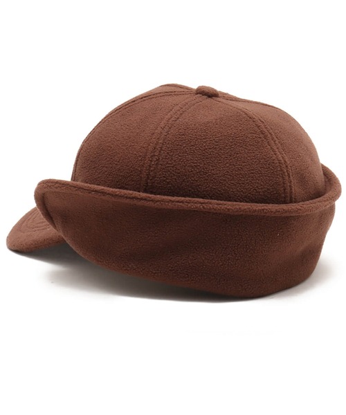 atmos(アトモス)の「atmos Fleece Cap / アトモス フリース キャップ(キャップ・メンズ・オフホワイト/ブラック/ブラウン・FREE)」の12枚目の写真