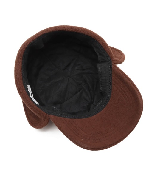 atmos(アトモス)の「atmos Fleece Cap / アトモス フリース キャップ(キャップ・メンズ・オフホワイト/ブラック/ブラウン・FREE)」の13枚目の写真