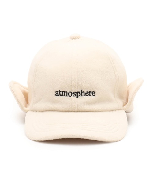 atmos(アトモス)の「atmos Fleece Cap / アトモス フリース キャップ(キャップ・メンズ・オフホワイト/ブラック/ブラウン・FREE)」の15枚目の写真