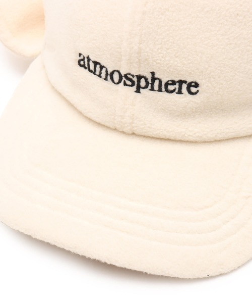 atmos(アトモス)の「atmos Fleece Cap / アトモス フリース キャップ(キャップ・メンズ・オフホワイト/ブラック/ブラウン・FREE)」の14枚目の写真