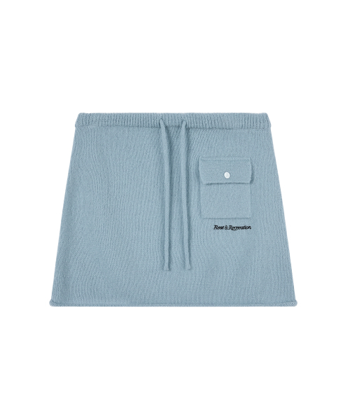 Rest&Recreation(レストアンドレクリエーション)の「POCKET KNIT SKIRT - SKY BLUE(スカート・レディース・その他・ONE)」の1枚目の写真
