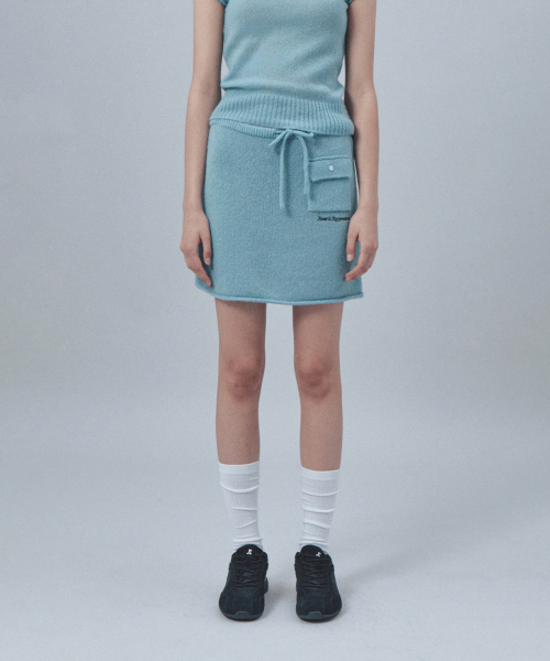 Rest&Recreation(レストアンドレクリエーション)の「POCKET KNIT SKIRT - SKY BLUE(スカート・レディース・その他・ONE)」の4枚目の写真