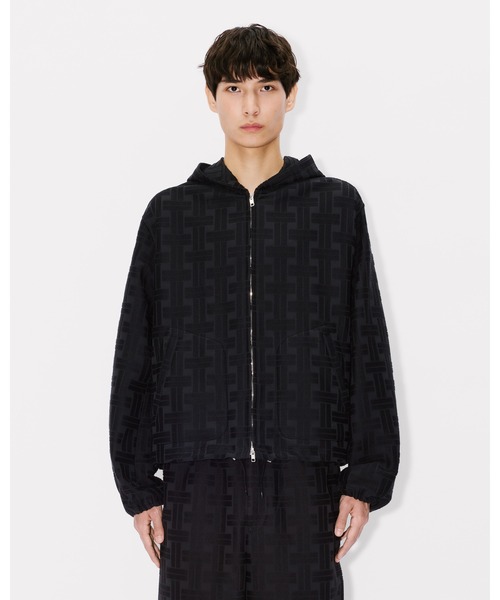 KENZO(ケンゾー)の「'KENZO Weave' フーデッド オーバーシャツ(シャツ/ブラウス・メンズ・ブラック系その他・MEDIUM/LARGE/X-SMALL/X-LARGE/SMALL)」の2枚目の写真