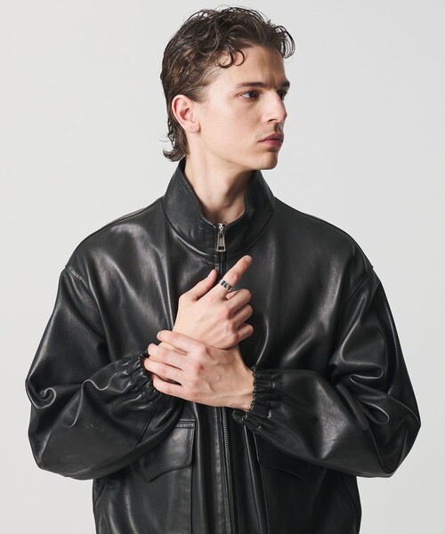 BEAUTY&YOUTH UNITED ARROWS(ビューティーアンドユースユナイテッドアローズ)の「<eoa>ストーン シック リング(リング・メンズ・シルバー/ゴールド・20/18/11/13/22/16)」の4枚目の写真
