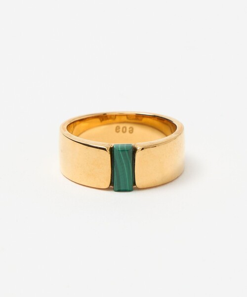 BEAUTY&YOUTH UNITED ARROWS(ビューティーアンドユースユナイテッドアローズ)の「<eoa>ストーン シック リング(リング・メンズ・シルバー/ゴールド・20/18/11/13/22/16)」の5枚目の写真