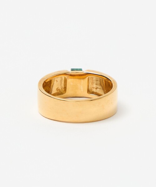 BEAUTY&YOUTH UNITED ARROWS(ビューティーアンドユースユナイテッドアローズ)の「<eoa>ストーン シック リング(リング・メンズ・シルバー/ゴールド・20/18/11/13/22/16)」の6枚目の写真