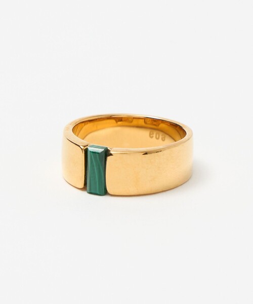 BEAUTY&YOUTH UNITED ARROWS(ビューティーアンドユースユナイテッドアローズ)の「<eoa>ストーン シック リング(リング・メンズ・シルバー/ゴールド・20/18/11/13/22/16)」の7枚目の写真
