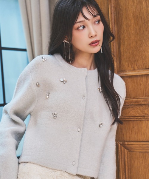 【新品】VANILLA CoUTURE ドットカーディガン&スカート 新品】VANILLA CoUTURE ドットカーディガン&スカート