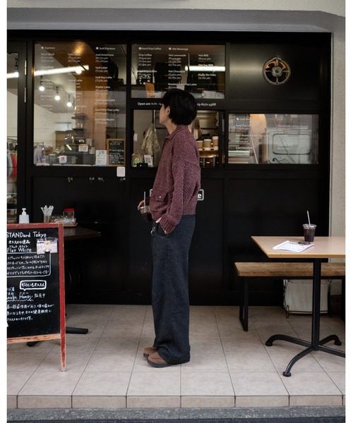 CIASU(シアス)の「ウールタックスラックス(スラックス・メンズ・ブラック・LARGE/MEDIUM)」の8枚目の写真