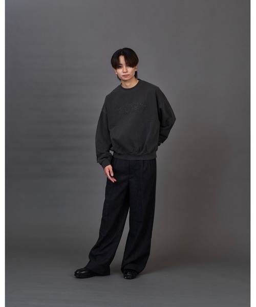 CIASU(シアス)の「ウールタックスラックス(スラックス・メンズ・ブラック・LARGE/MEDIUM)」の5枚目の写真