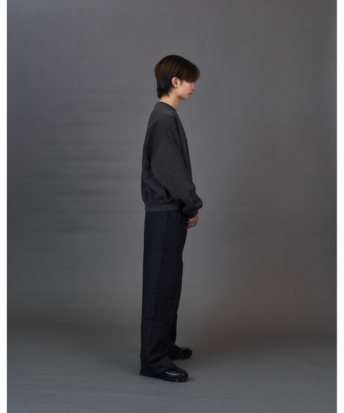 CIASU(シアス)の「ウールタックスラックス(スラックス・メンズ・ブラック・LARGE/MEDIUM)」の4枚目の写真