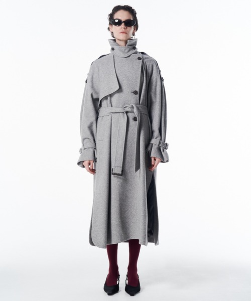 WOOL COMFORTABLE TRENCH COAT/ウールコンフォータブルトレンチコート