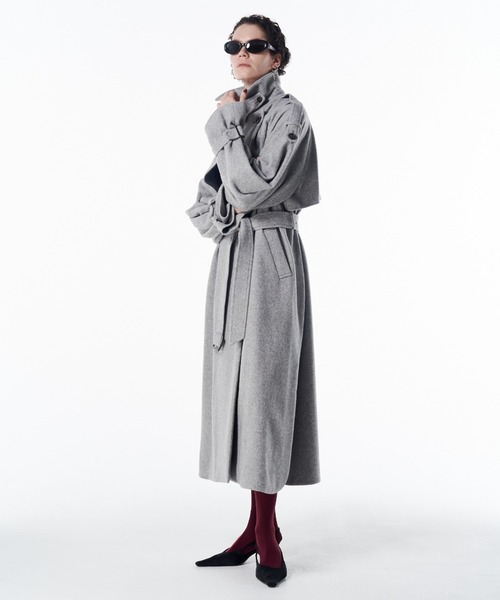 WOOL COMFORTABLE TRENCH COAT/ウールコンフォータブルトレンチコート
