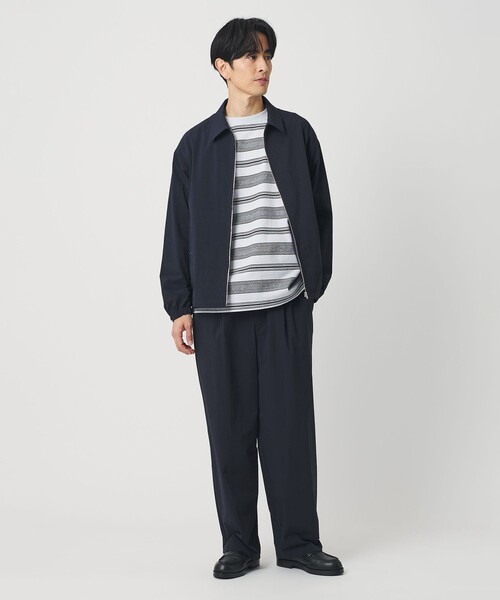 BEAUTY&YOUTH UNITED ARROWS（ビューティーアンドユースユナイテッドアローズ）の「【WEB限定】 360°MASTER バギー イージーパンツ NO.12 セットアップ対応 撥水 ストレッチ ウォッシャブル（その他パンツ・メンズ・ネイビー・S/M/L/XL）」の3枚目の写真