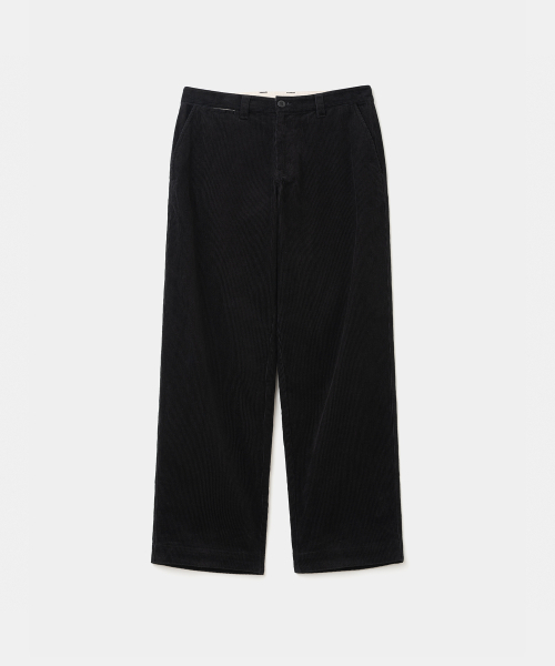 UNIFORM BRIDGE(ユニフォームブリッジ)の「corduroy chino pants black(その他パンツ・メンズ・その他・MEDIUM/LARGE/X-LARGE/XX-LARGE)」の1枚目の写真