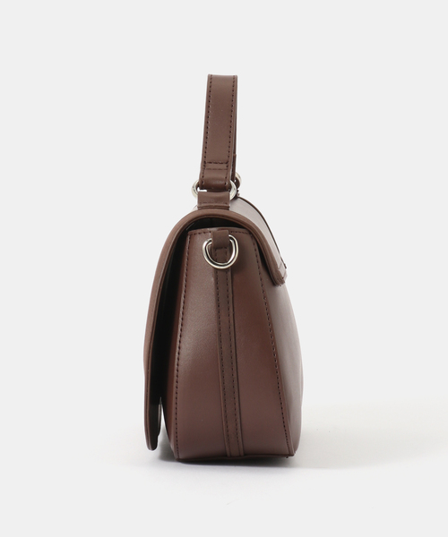 B.C STOCK（ベーセーストック）の「スエード調切り替えバッグ（ショルダーバッグ・レディース・ブラウン/ブラック・FREE）」の5枚目の写真